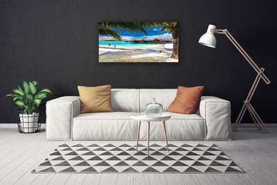 Canvas Kunstdruck Meer Strand Landschaft