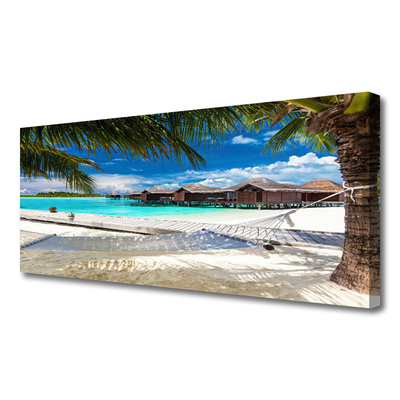 Canvas Kunstdruck Meer Strand Landschaft