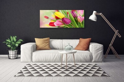 Canvas Kunstdruck Tulpen Pflanzen