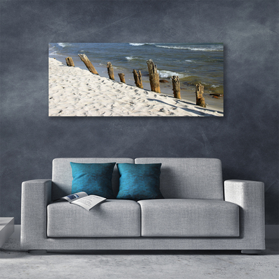 Canvas Kunstdruck Strand Meer Landschaft