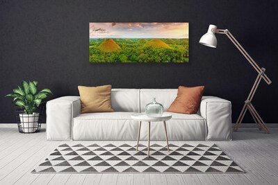 Canvas Kunstdruck Wald Natur