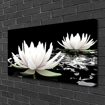 Canvas Kunstdruck Blumen Pflanzen