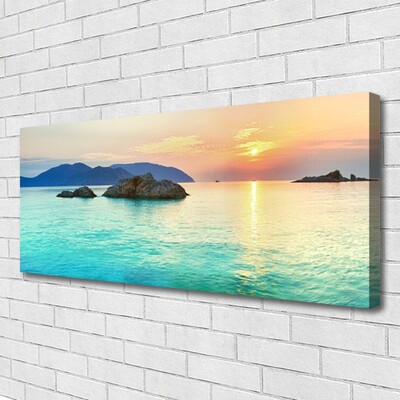 Canvas Kunstdruck Meer Landschaft