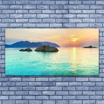 Canvas Kunstdruck Meer Landschaft