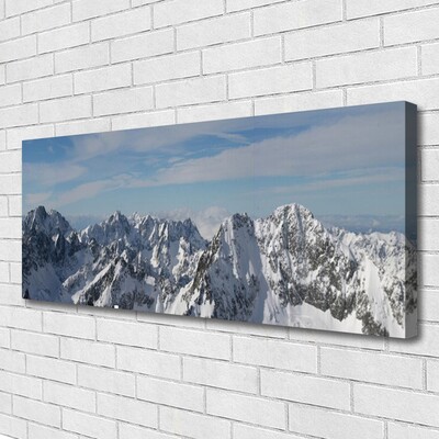 Canvas Kunstdruck Gebirge Landschaft