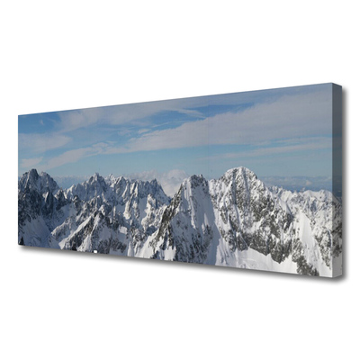 Canvas Kunstdruck Gebirge Landschaft