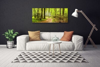 Canvas Kunstdruck Wald Natur