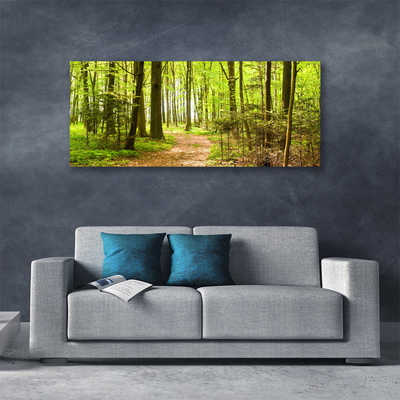 Canvas Kunstdruck Wald Natur