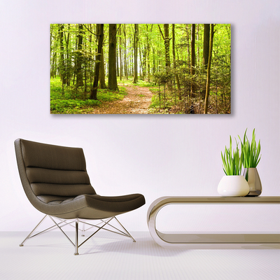 Canvas Kunstdruck Wald Natur