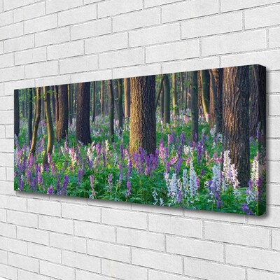 Canvas Kunstdruck Wald Natur