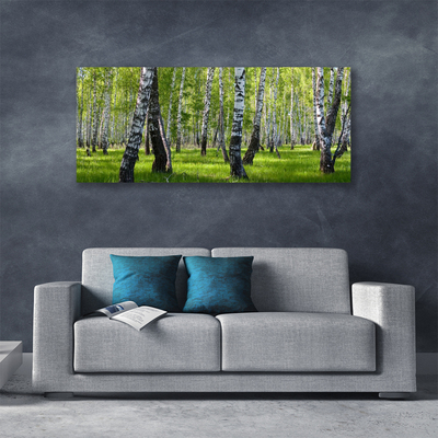 Canvas Kunstdruck Wald Natur