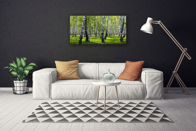 Canvas Kunstdruck Wald Natur