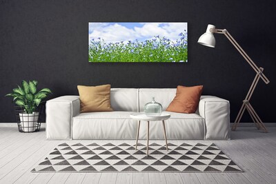 Canvas Kunstdruck Blumen Natur