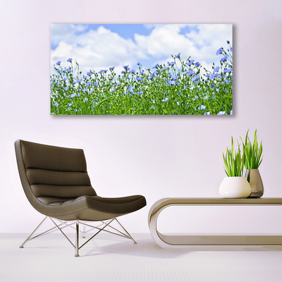 Canvas Kunstdruck Blumen Natur