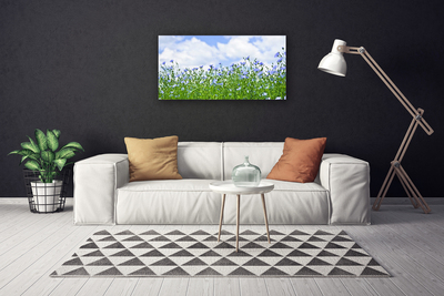 Canvas Kunstdruck Blumen Natur