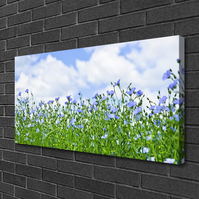 Canvas Kunstdruck Blumen Natur