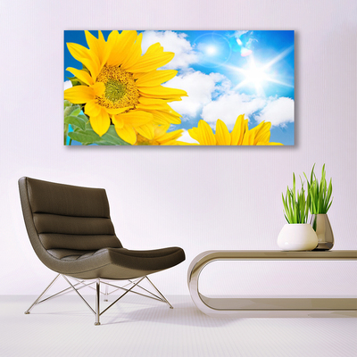 Canvas Kunstdruck Blumen Pflanzen