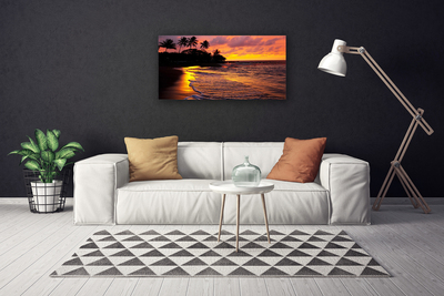 Canvas Kunstdruck Meer Landschaft