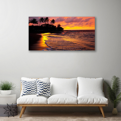 Canvas Kunstdruck Meer Landschaft