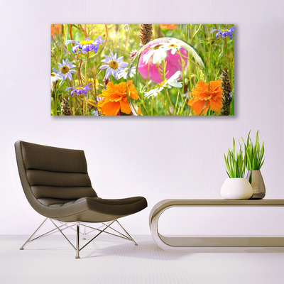 Canvas Kunstdruck Blumen Natur