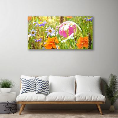 Canvas Kunstdruck Blumen Natur