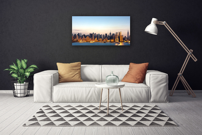 Canvas Kunstdruck Stadt Gebäude