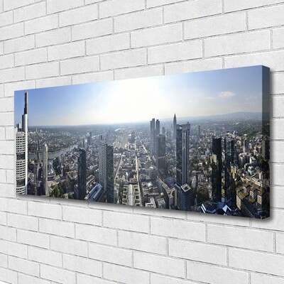 Canvas Kunstdruck Stadt Gebäude