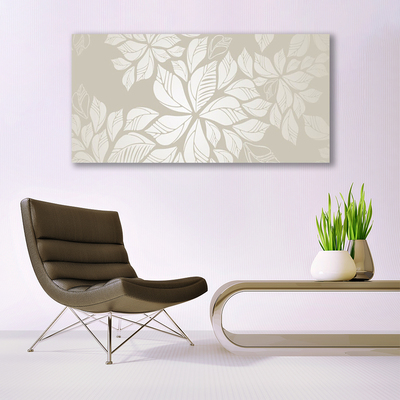 Canvas Kunstdruck Blumen Kunst