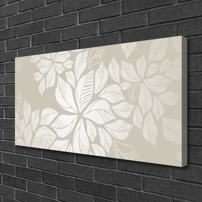 Canvas Kunstdruck Blumen Kunst