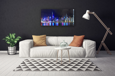 Canvas Kunstdruck Stadt Gebäude