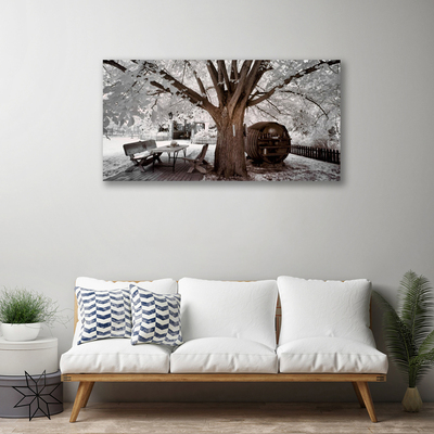 Canvas Kunstdruck Baum Natur