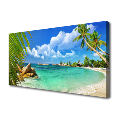 Canvas Kunstdruck Meer Landschaft