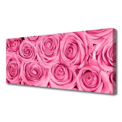 Canvas Kunstdruck Rosen Pflanzen