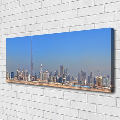 Canvas Kunstdruck Stadt Gebäude