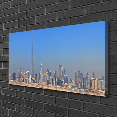 Canvas Kunstdruck Stadt Gebäude