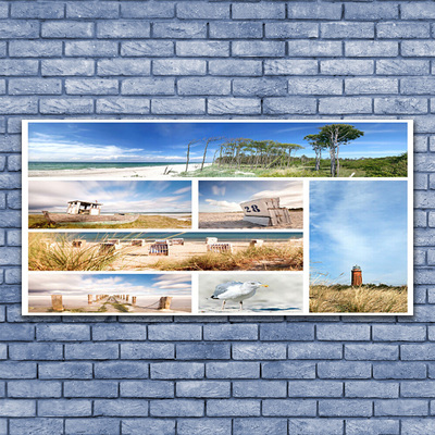 Canvas Kunstdruck Meer Landschaft