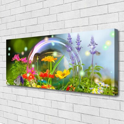 Canvas Kunstdruck Blumen Natur