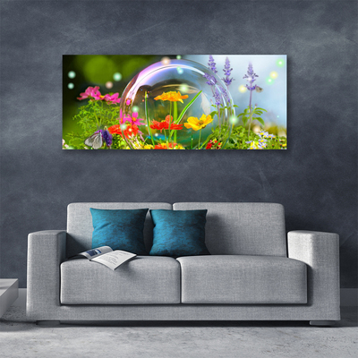 Canvas Kunstdruck Blumen Natur