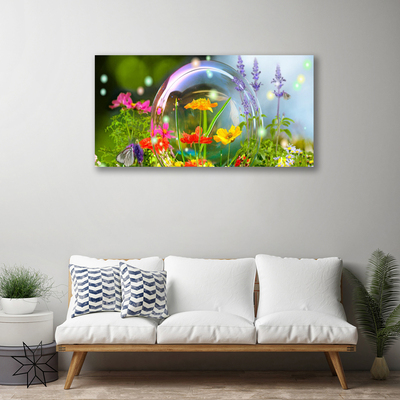 Canvas Kunstdruck Blumen Natur