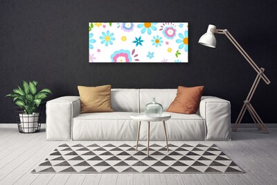 Canvas Kunstdruck Blumen Kunst