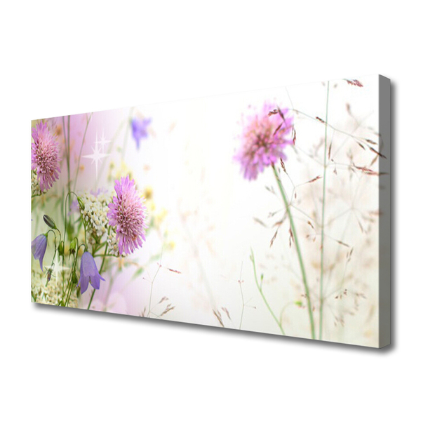 Canvas Kunstdruck Blumen Pflanzen