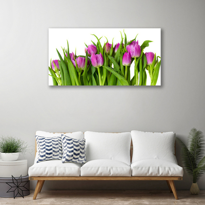 Canvas Kunstdruck Tulpen Pflanzen