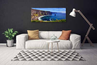 Canvas Kunstdruck Meerbusen Landschaft