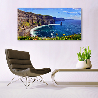 Canvas Kunstdruck Meerbusen Landschaft