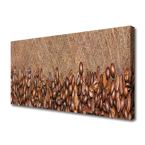 Canvas Kunstdruck Kaffeebohnen Küche