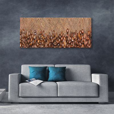 Canvas Kunstdruck Kaffeebohnen Küche