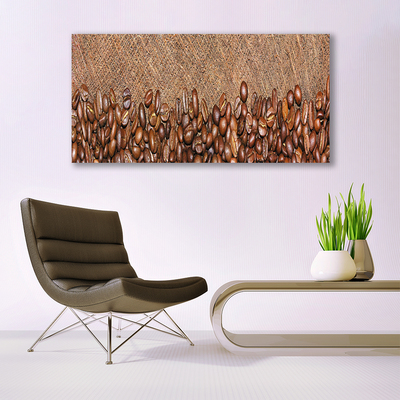 Canvas Kunstdruck Kaffeebohnen Küche