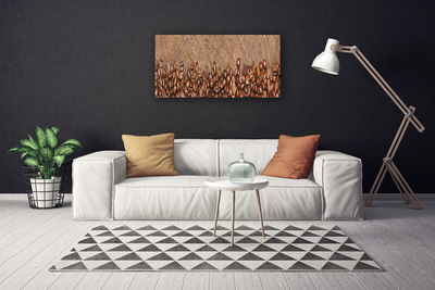 Canvas Kunstdruck Kaffeebohnen Küche