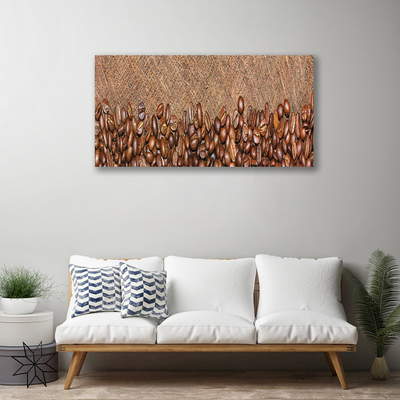 Canvas Kunstdruck Kaffeebohnen Küche
