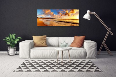 Canvas Kunstdruck Meer Strand Landschaft